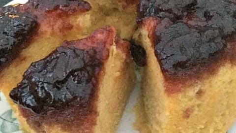 Delicious Steamed Cherry Cake