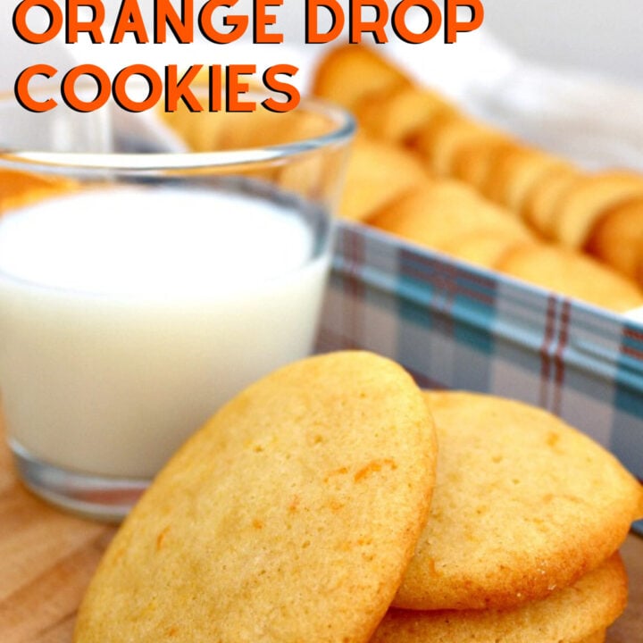Grandma's War Time Orange Drop Cookies Grandma's War Time Orange Drop Cookies are an old family favorite dating back to the second world war when rationing was in force. Grandma always came up with a great cookie to enjoy!