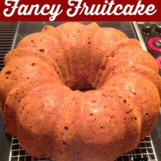 Nanny's Fancy Fruitcake is a keeper cake recipe, easy and delicious, perfect for the holidays.