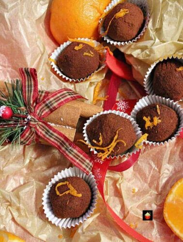 Orange Chocolate Truffles, luxuriously creamy and decadent, these are easy to make and perfect for gifts and parties! Options for the addition of spiced rum too!