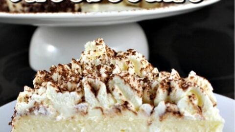 Creamy Tiramisu Cheesecake. This is a lovely baked dessert with the flavors of the classic Italian Tiramisu. If you like Tiramisu then you will enjoy this!