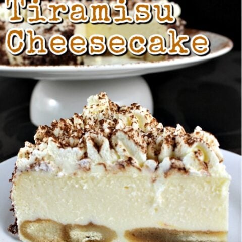 Creamy Tiramisu Cheesecake Creamy Tiramisu Cheesecake. This is a lovely baked dessert with the flavors of the classic Italian Tiramisu. If you like Tiramisu then you will enjoy this!