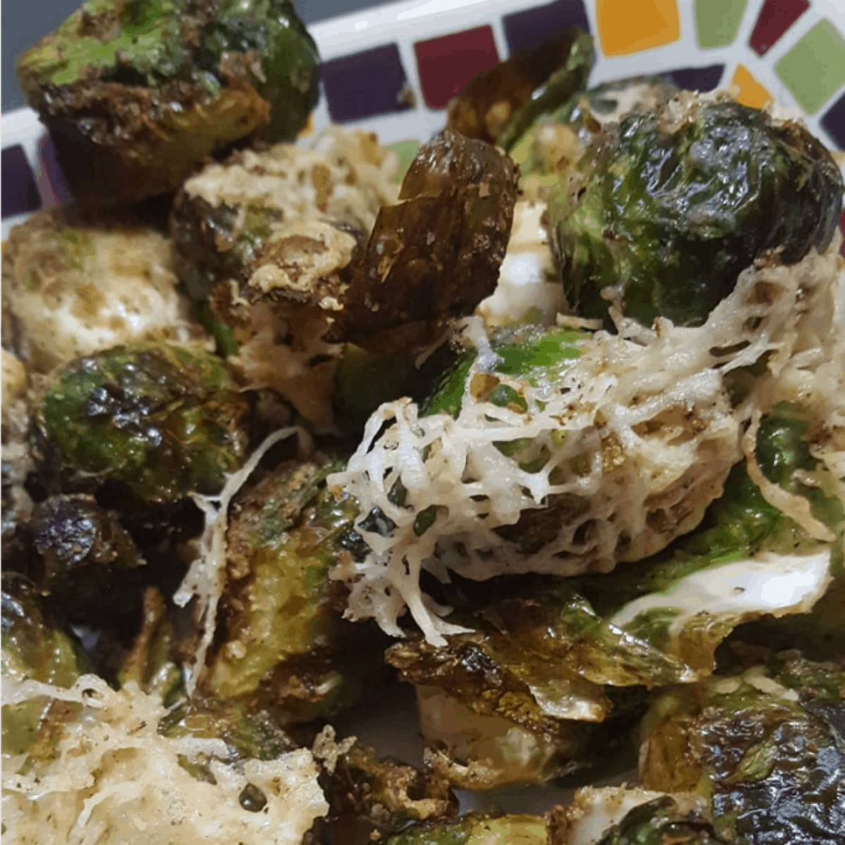 Crispy Air Fryer Brussels Sprouts. A delicious simple, quick and easy recipe with great flavors. Uses minimal oil, super crispy on the outside and tender on the inside.