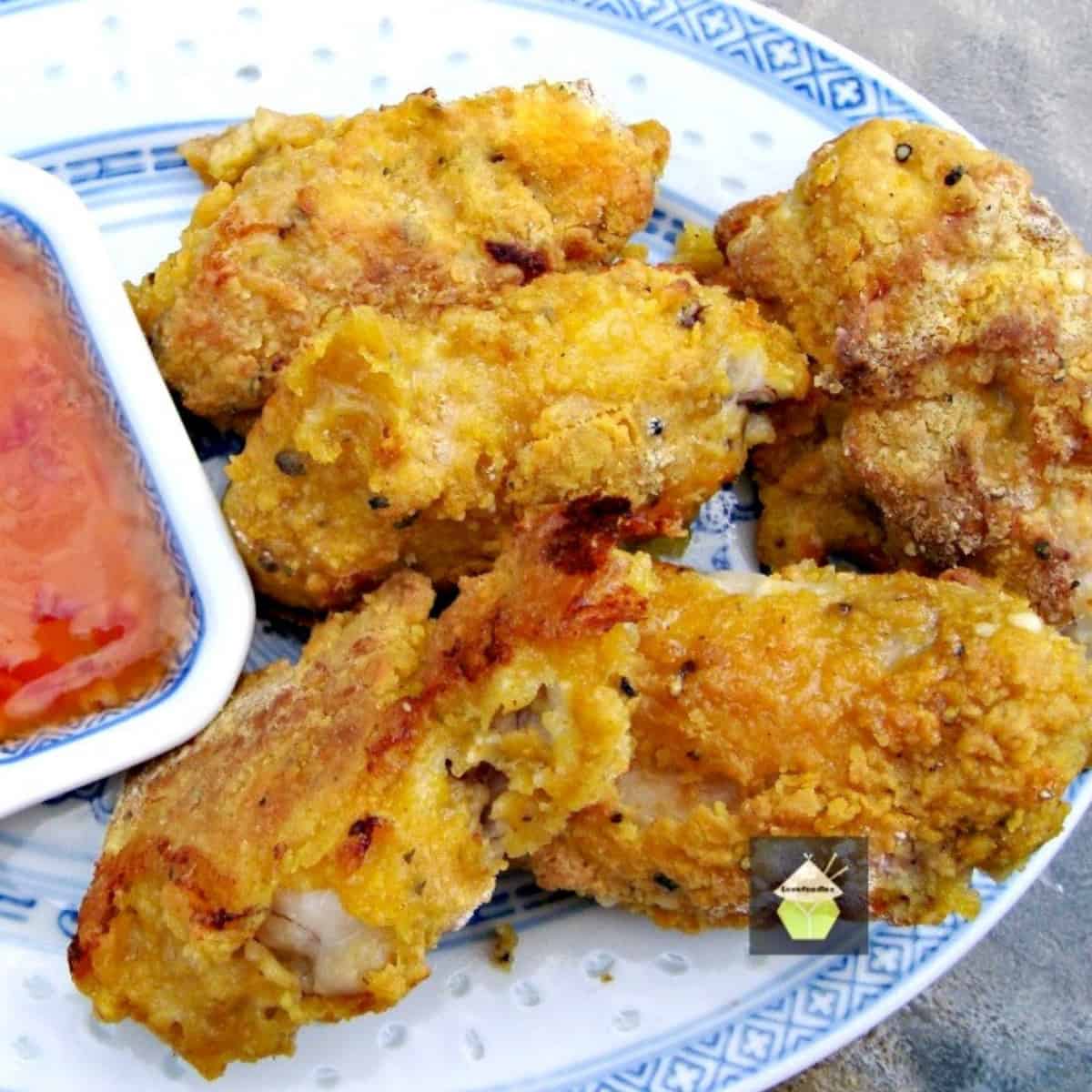Easy Oven Baked Crispy Chicken Wings Lovefoodies