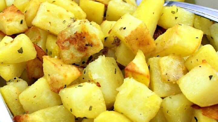 Easy Garlic Potatoes F