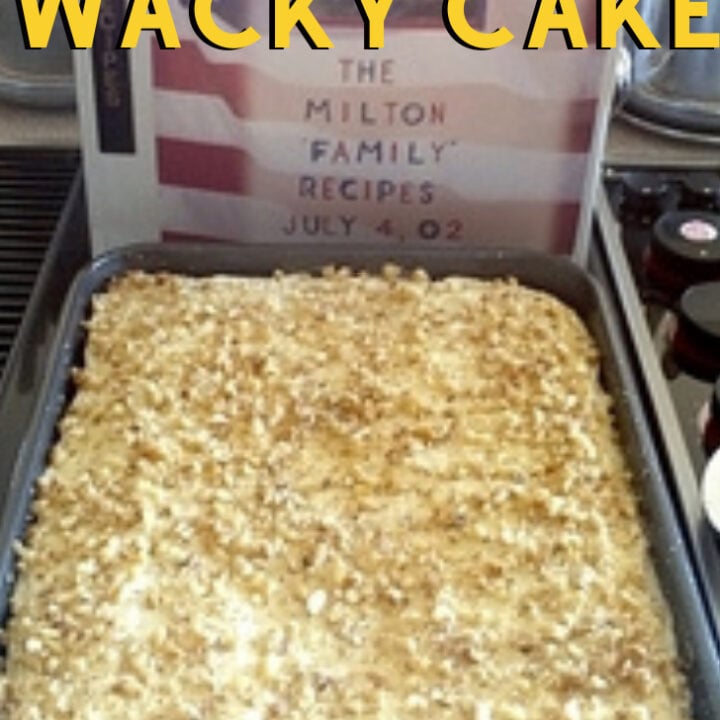 Egg Free Chocolate Wacky Cake 7 Egg Free Chocolate Wacky Cake. This is a very quick and easy EGG FREE chocolate cake, super moist and always very popular. Great for parties and recipe options for frosting too