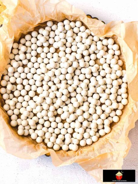 CAN_Deal 500g Ceramic Baking Beans - Reusable Pie Weights For Perfect Blind Baking Every Time
