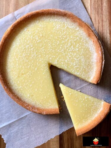 Classic Lemon Tart, Tarte Au Citron. A delicious tangy lemon tart, made from scratch using buttery pastry and filled with a creamy rich fresh lemon filling