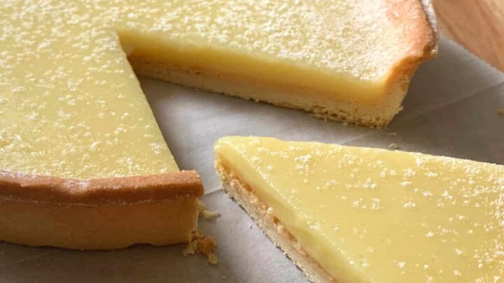 Classic Lemon Tart Tarte Au CitronF