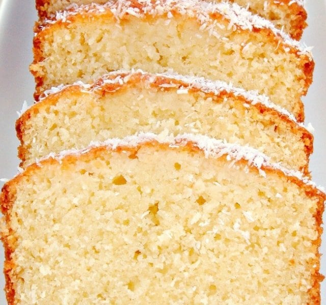 Easy Coconut Pound Cake Recipe