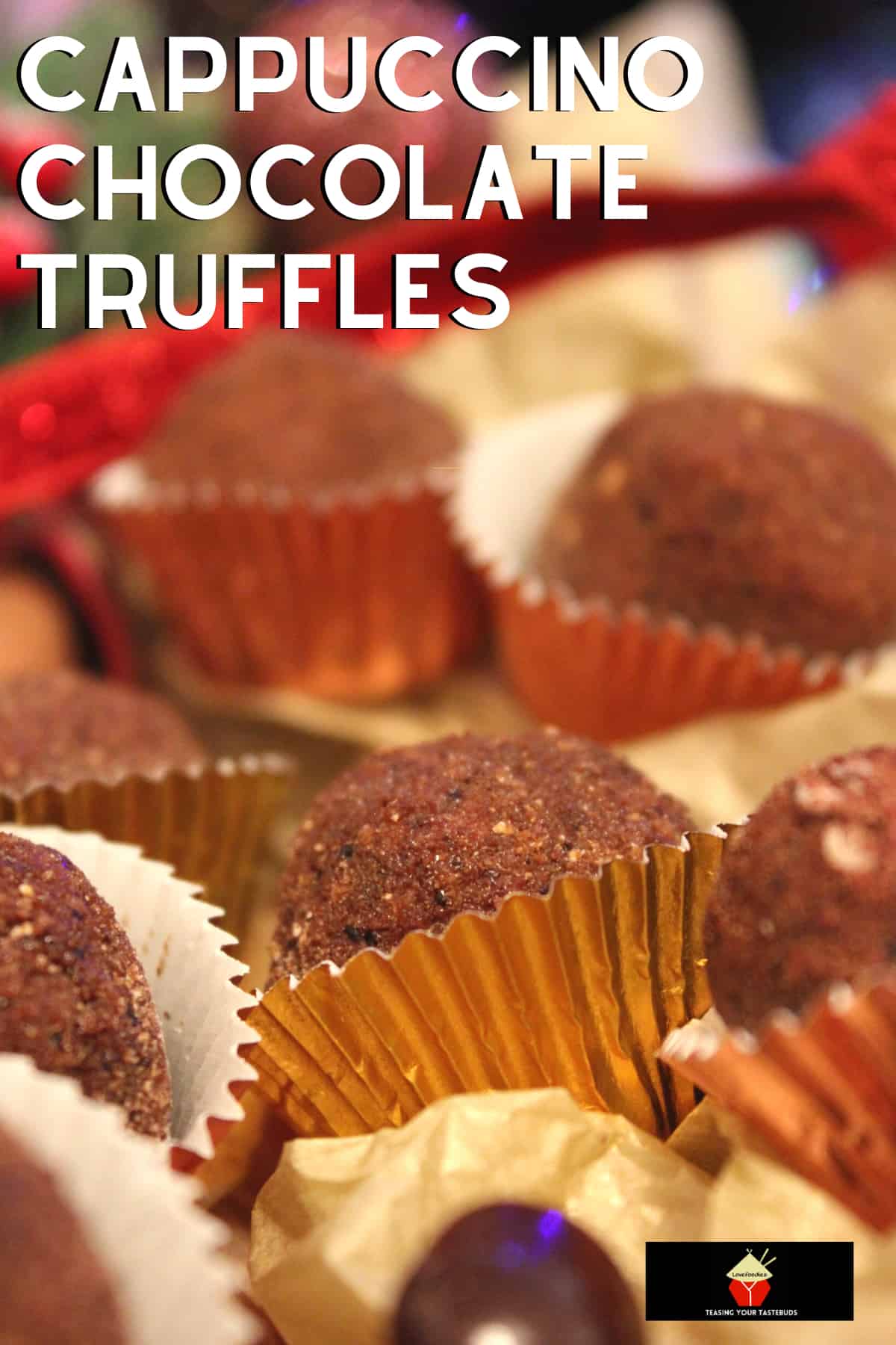 Cappuccino Chocolate Truffles. Creamy, rich chocolate and coffee-flavored homemade truffles are easy to make and perfect for gifts. Cappuccino Chocolate Truffles. Creamy, rich chocolate and coffee-flavored homemade truffles are easy to make and perfect for gifts.