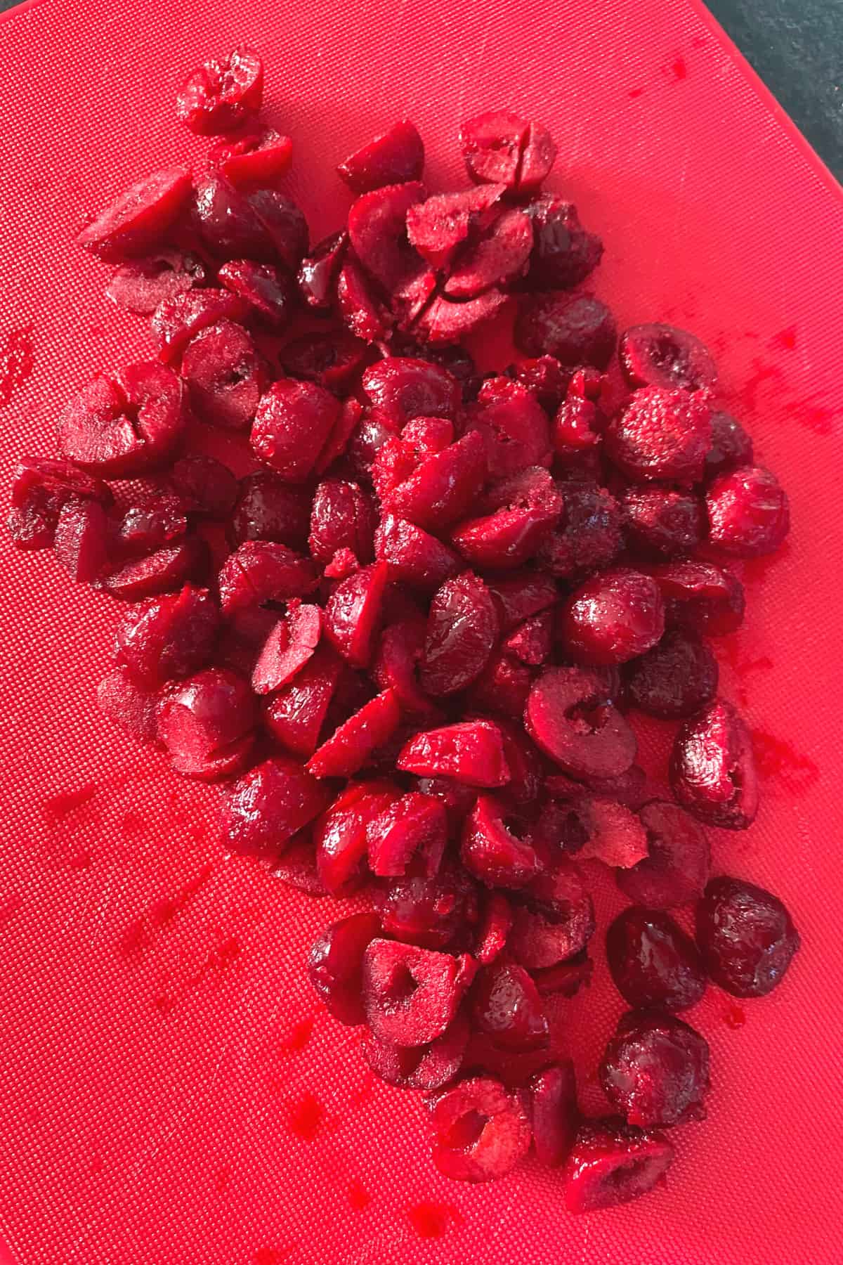 Fluffy Cherry Oatmeal Breakfast Muffins, cut cherries in to chunks Fluffy Cherry Oatmeal Breakfast Muffins, cut cherries in to chunks