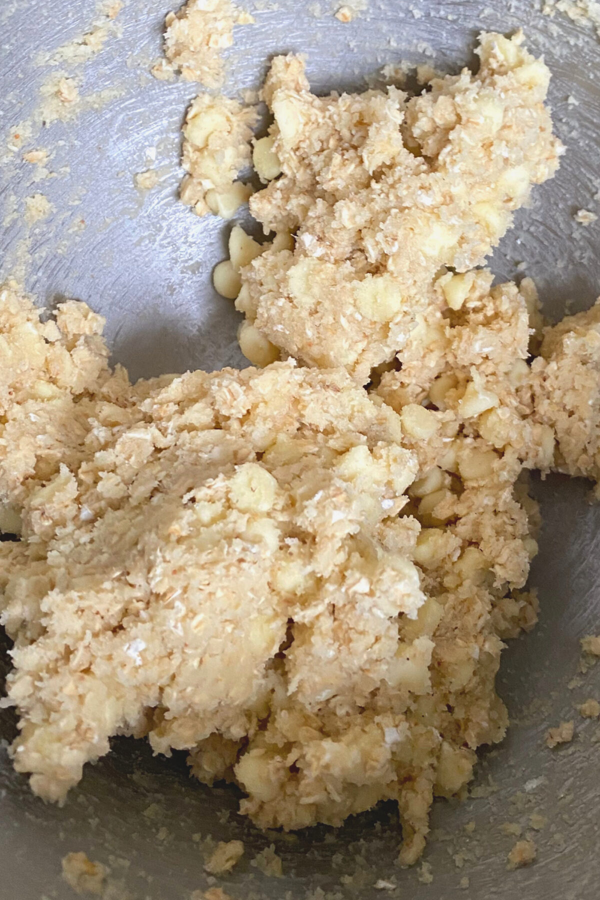 Chewy White Chocolate Oatmeal Cookies 8 Chewy White Chocolate Oatmeal Cookies, cookie dough consistency