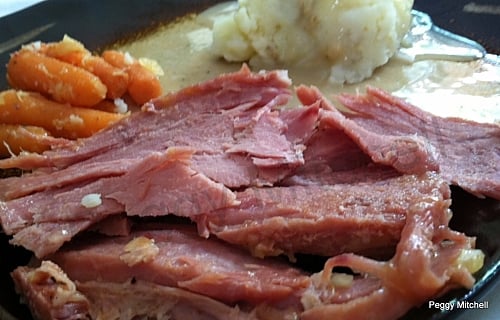 Crock Pot Luau Ham, a delicious tender juicy slow cooked ham with great flavor! This is great to have as a main meal or indeed use as cold cuts, for appetizers, parties, sandwiches.
