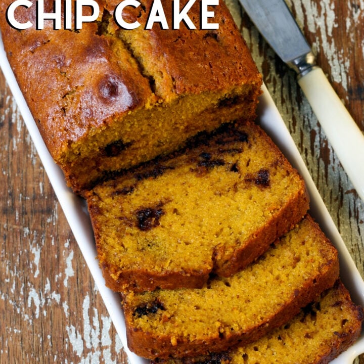 Dolly's Chocolate Chip Loaf Dolly's Chocolate Chip Cake. Very easy recipe and a family favorite. Makes two loaves so perfect for gifts or freezing too.