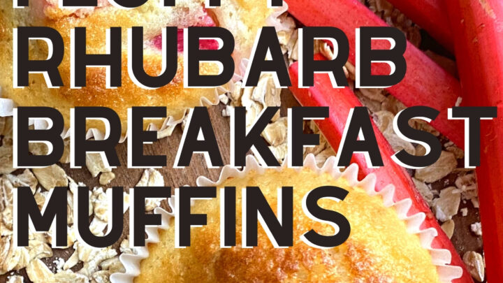Fluffy Rhubarb Breakfast MuffinsP1