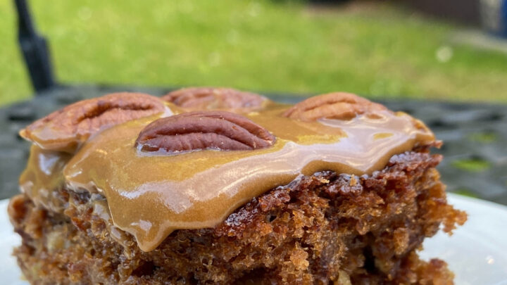 Old Fashioned Date Apple and Walnut CakeH