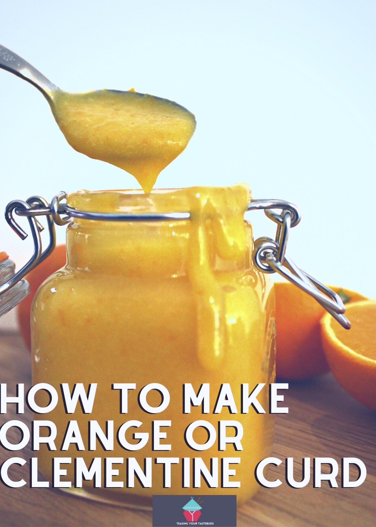 How to Make Orange or Clementine Curd How To Make Orange Or Clementine Curd. Orange or clementine curd is a sweet, thick condiment, easy to make from scratch. Using just four ingredients, this recipe comes together quickly on your stovetop. Use it anything from scones for breakfast to desserts.