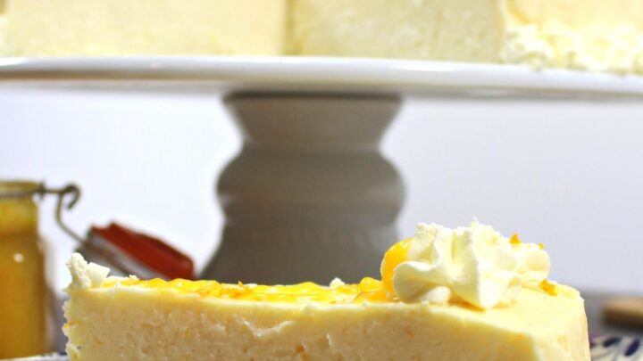 Orange or Clementine Ricotta CheesecakeH
