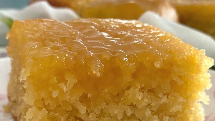 Easy Lemon Upside Down CakeH