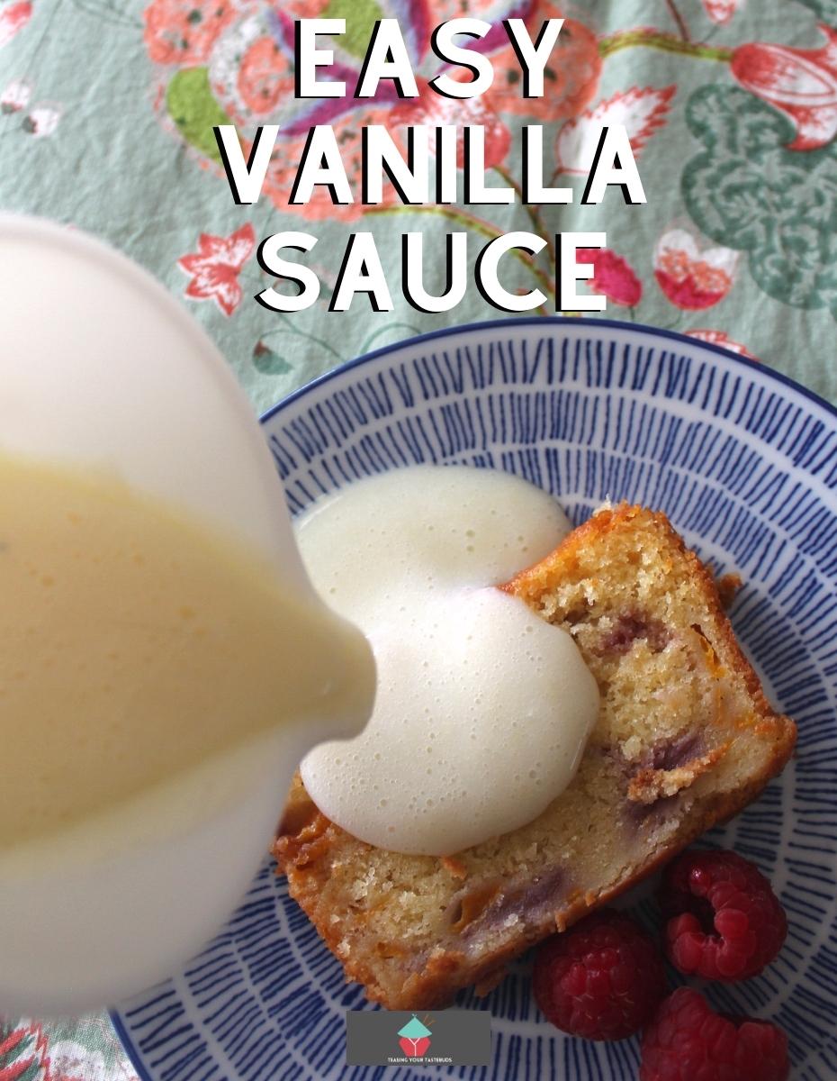 Easy Vanilla Sauce Lovefoodies