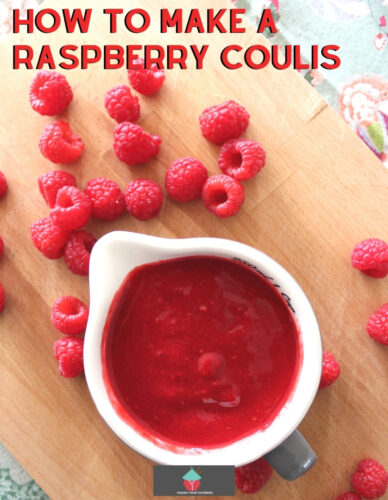 How To Make A Raspberry Coulis. A quick and easy recipe for how to make a simple raspberry coulis to use as a fruity topping for cheesecakes, dessert sauces, pour over ice cream or swirl into yogurt