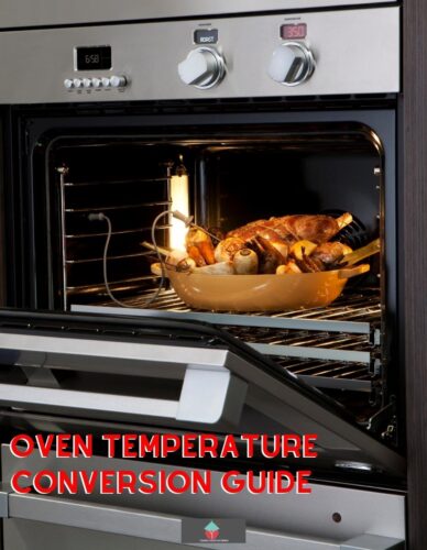 Oven Temperature Conversion Guide. How to work out your oven temperature conversion with an easy chart, for conventional, fan, and gas in Celcius and Fahrenheit