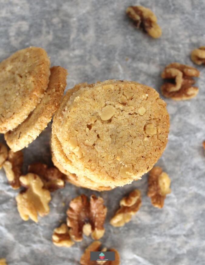 Walnut Butter Cookies Lovefoodies