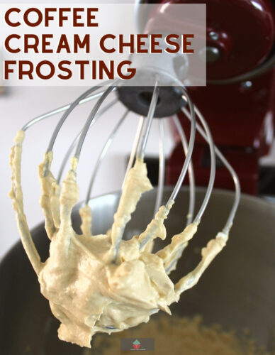 Coffee Cream Cheese Frosting. A quick and easy recipe for a buttery coffee flavoured cream cheese frosting, perfect for cakes, cookies and other desserts.
