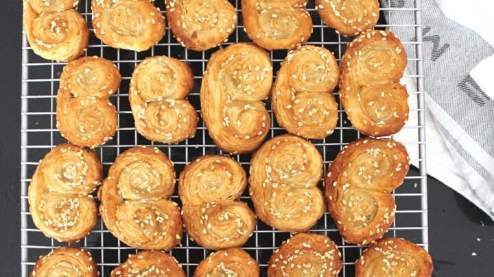 Sesame Brown Sugar French Palmier Cookies1