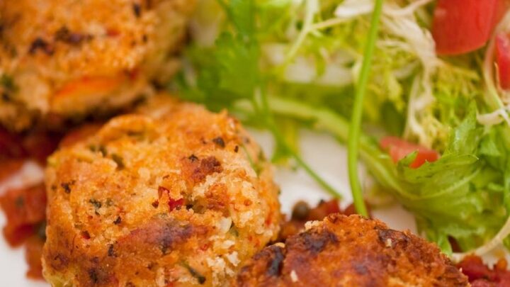 Delicious Panko Crab CakesH