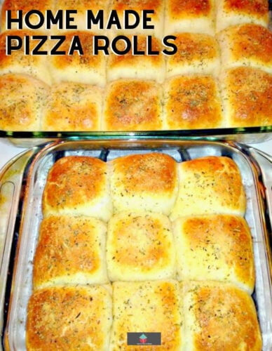 Home made Pizza Rolls. Easy recipe, using refrigerated biscuits. Use the filling suggestions in the recipe or add your own. Great for the freezer too!