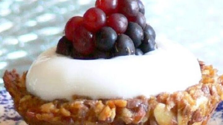 Easy Healthy Granola CupsH