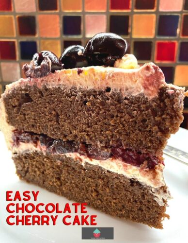 Easy Chocolate Cherry Cake