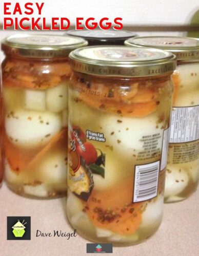 Pickled Eggs! A great way to have eggs ready for salads and cold cuts.