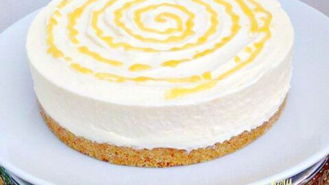 Lovely Lemon Cheesecake is a creamy, sweet and zesty lemon cream cheese filling on a crispy cookie base. A refreshing, and really easy to make No-Bake Dessert.