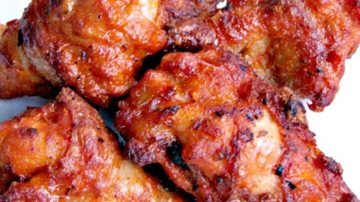 American Buffalo Chicken Wings and Blue Cheese DipH