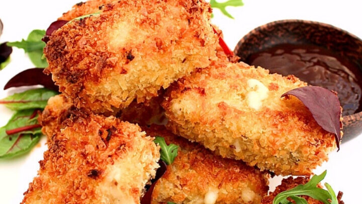 Mac N Cheese Party BitesH