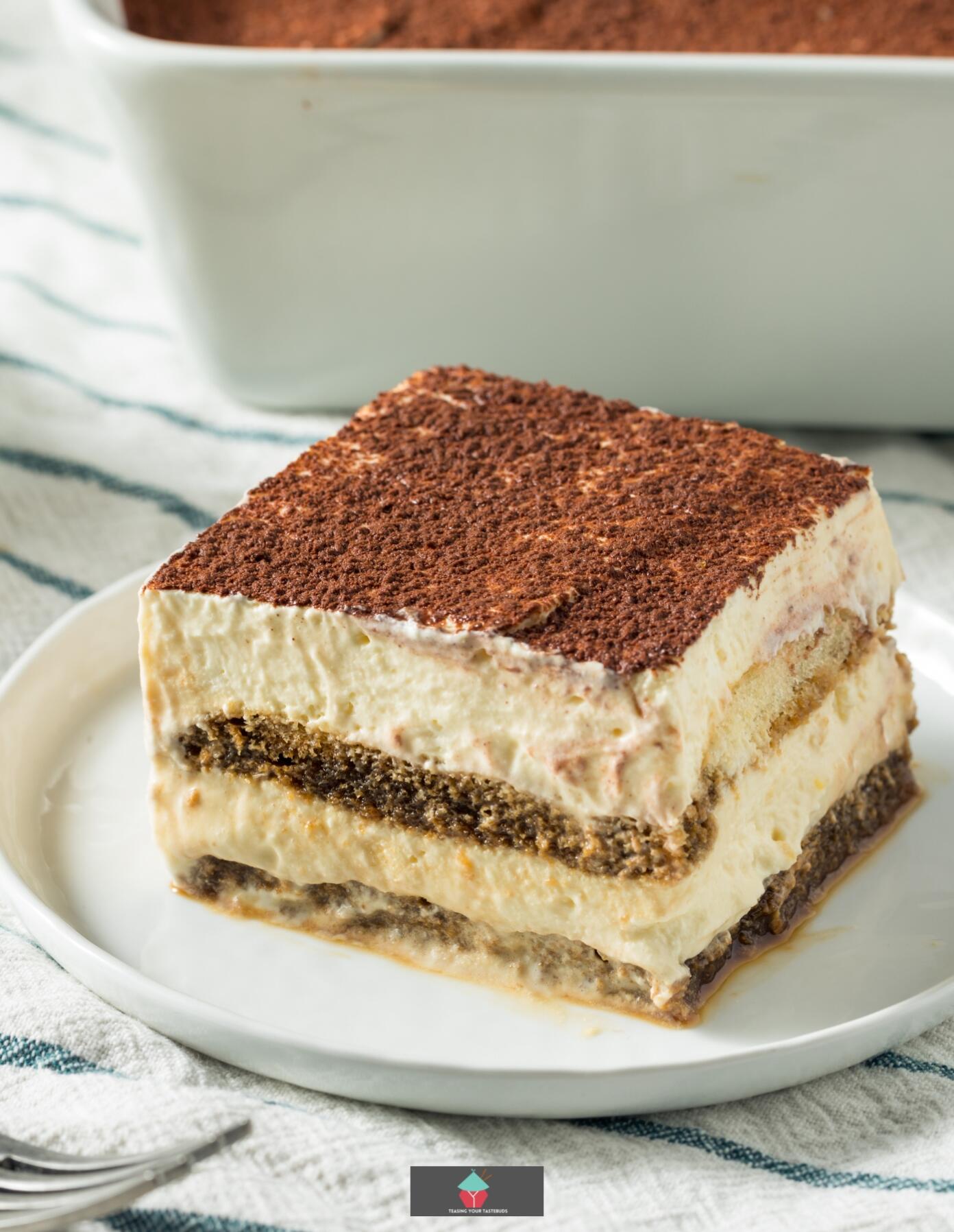 Egg Free Tiramisu | Lovefoodies