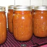 Homemade Canned Chili. A great way to get stocked up, handy for camping or when you just don't have time to cook! Instructions for canning into jars to preserve all the flavors.