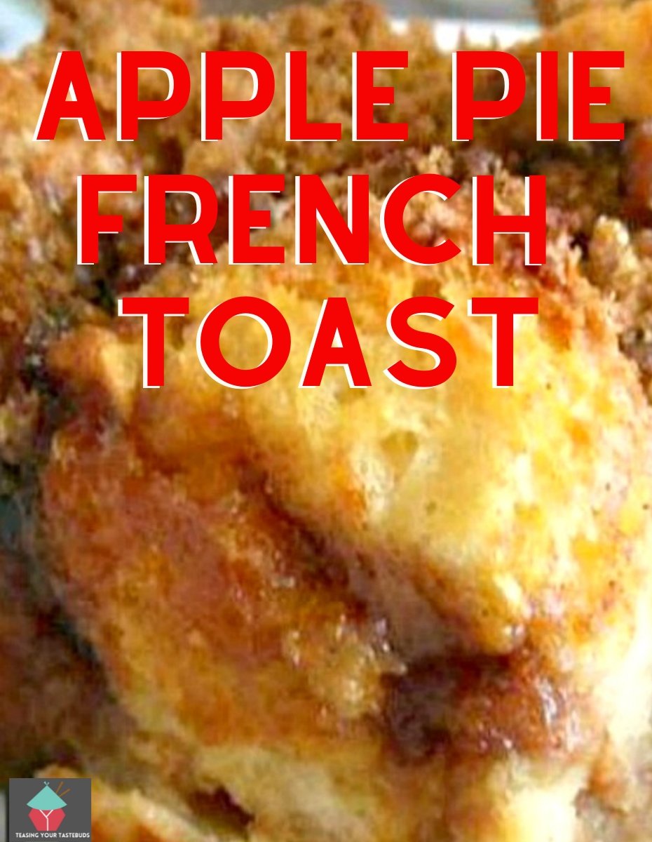Apple Pie French Toast, a great easy and delicious recipe, serve hot or cold, it's yummy! Loaded with apples and spices, a perfect breakfast casserole for Fall
