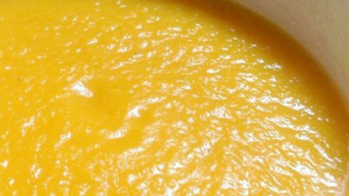 Carrot Ginger and Apple SoupH