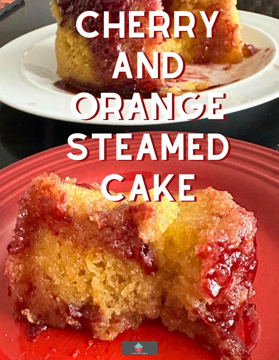Cherry and Orange Steamed Cake. Cherry and Orange Steamed Cake or pudding is a lovely soft and fluffy cake steamed on the stovetop, steamer, or multicooker. Bursting with refreshing orange flavor throughout the cake and coated in morello cherry jam.