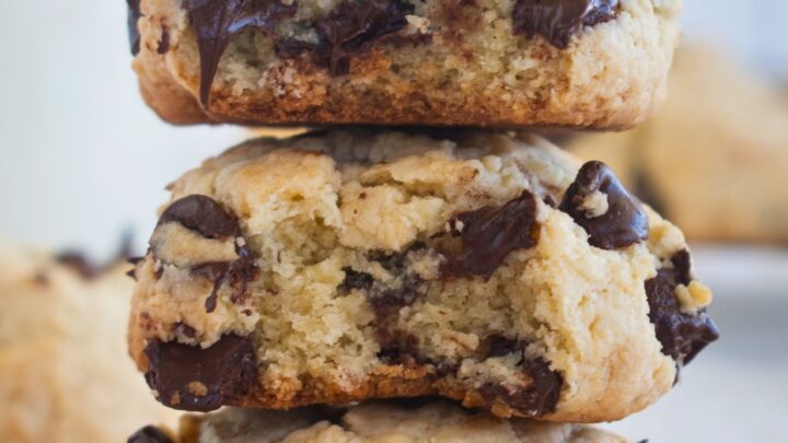 Easy Cream Cheese Chocolate Chip CookiesH