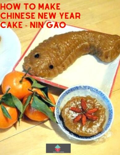 How To Make Chinese New Year Cake, or Nin Gao (pronounced 'neen go') is a delicious steamed sweet, sticky cake and perfect with a cup of Jasmine Tea!