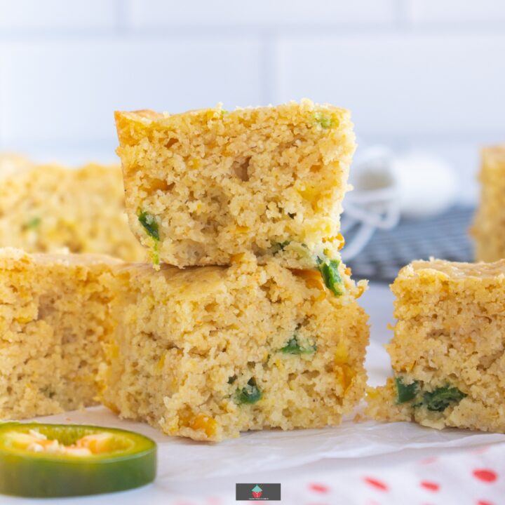 Quick Jalapeno and Cheese Cornbread. Quick Jalapeño and Cheese Cornbread is a delicious, traditional cornbread recipe loaded with jalapeños and cheddar cheese. Made from scratch recipe and so easy to make!