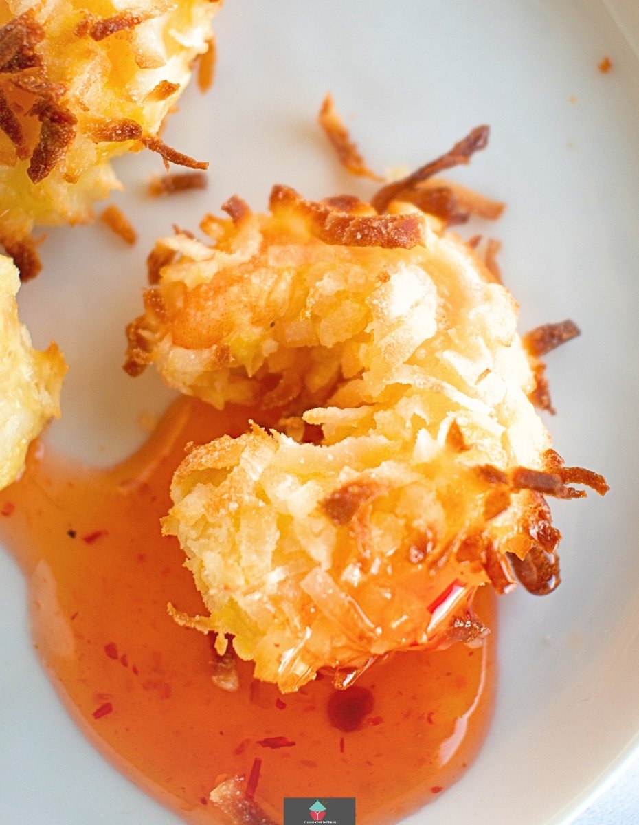 Air Fryer Coconut Shrimp Air Fryer Coconut Shrimp. A quick and easy recipe for air fryer coconut shrimp, tender juicy shrimp air fried with a crispy coconut coating. Ideal as a snack, appetizer or main meal.