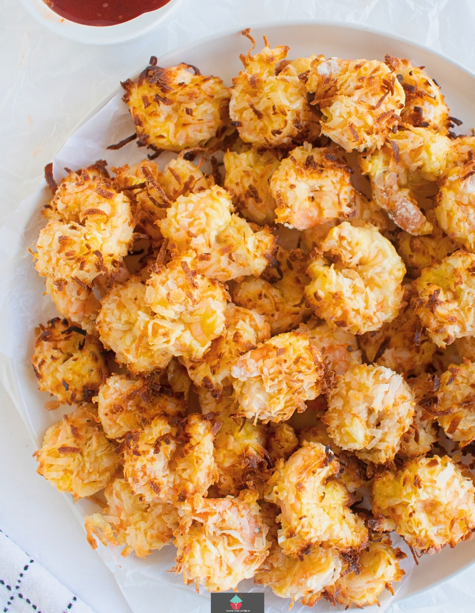 Air Fryer Coconut Shrimp Air Fryer Coconut Shrimp. A quick and easy recipe for air fryer coconut shrimp, tender juicy shrimp air fried with a crispy coconut coating. Ideal as a snack, appetizer or main meal.