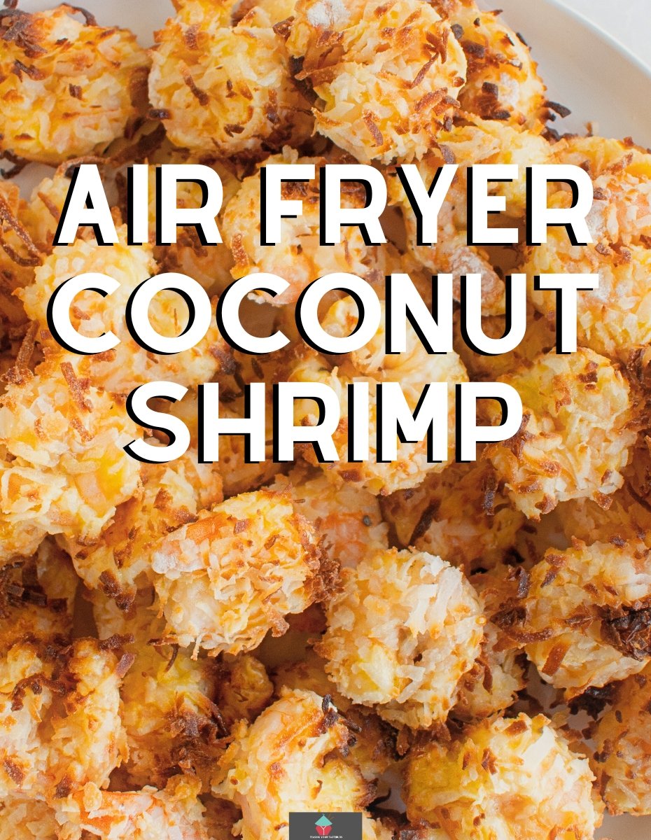 Air Fryer Coconut Shrimp. A quick and easy recipe for air fryer coconut shrimp, tender juicy shrimp air fried with a crispy coconut coating. Ideal as a snack, appetizer or main meal.