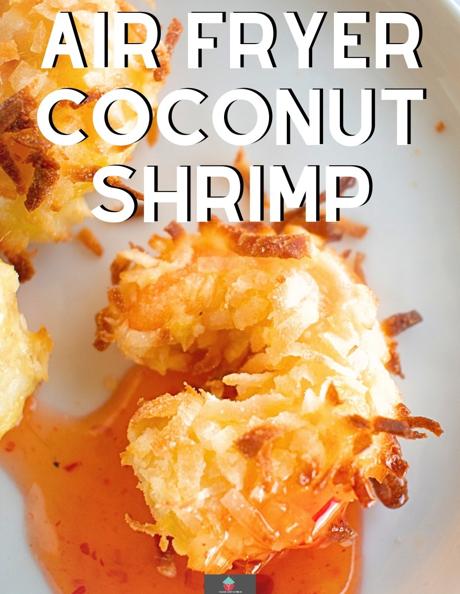 Air Fryer Coconut Shrimp. A quick and easy recipe for air fryer coconut shrimp, tender juicy shrimp air fried with a crispy coconut coating. Ideal as a snack, appetizer or main meal.